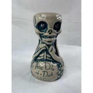 Three Dots and a Dash Fijian Mermaid Tiki Mug Blue Thor & Tiki Farm Halloween